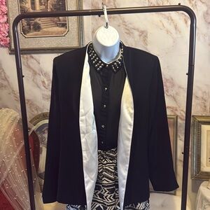 Jessica Howard blazer business casual black women size 14